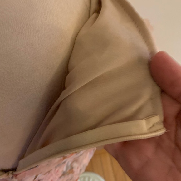 Floral sequin mini skirt - Picture 5 of 6